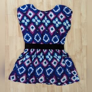 Fun Little Lightweight Rayone Twentyone Top Size Medium Elastic Waist